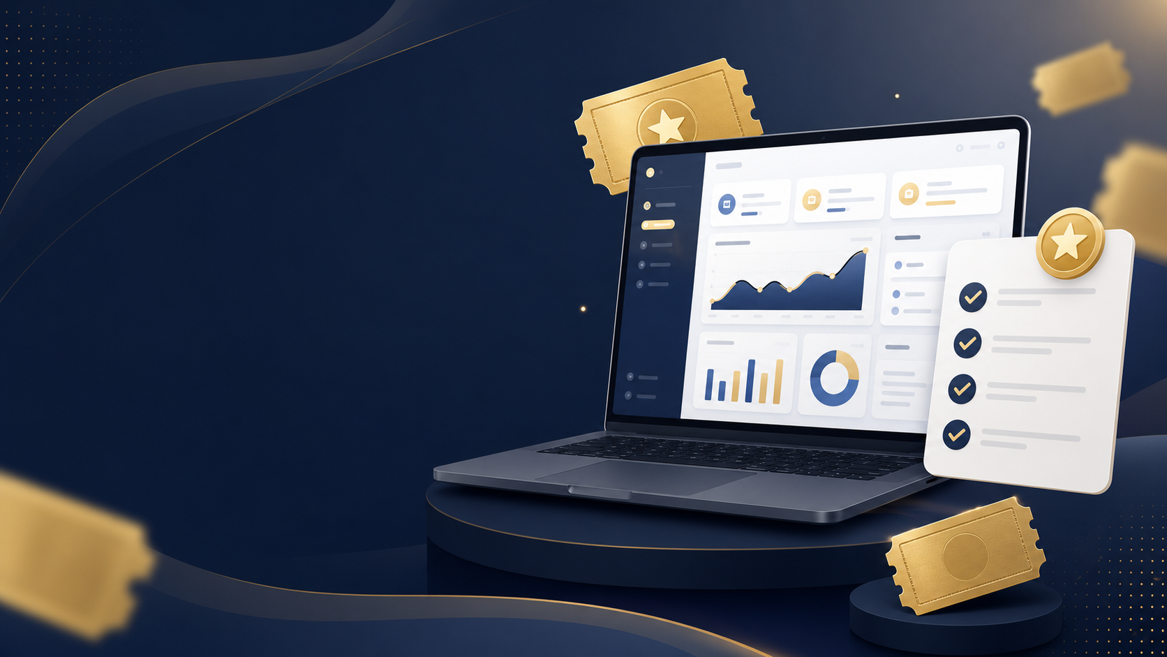 Product-themed illustration for Winning Tickets